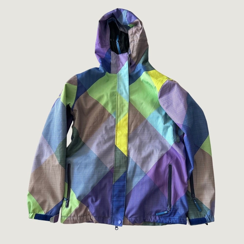 Anakie Anita Outer Shell Women S 3in1 Geometric Waterproof Y2K Style Snowboard
